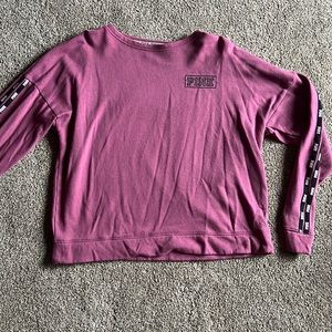 VS PINK varsity Crewneck